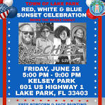 RED, WHITE & BLUE SUNSET CELEBRATION