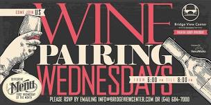 Wine Pairing Wednesdays