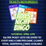 Ladies Night Bingo April