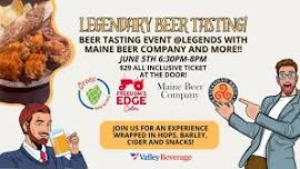 Legendary Beer Tasting Event 