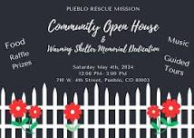 Pueblo Rescue Mission Open House & Memorial Warming Shelter Dedication