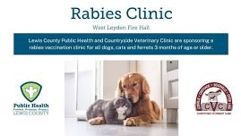 Rabies Clinic - West Leyden Fire Hall