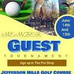 Jefferson Hills Member Guest Tournament!