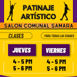 Artistic Rollerskating w/Prof Lucía @ Salon Comunal