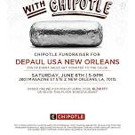 Depaul USA New Orleans Chipotle Dinner Fundraiser