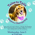 Tales to Tails - Read to a therapy dog