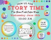 Story Time and Art Activity           “Spots” by Diane Alber