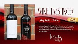 Wine Tasting at Locals Craft Beer & Fine Wine: Klinker Brick Winery