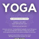 YOGA at Brown Barn Farms