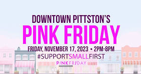 Downtown Pittston's Pink Friday