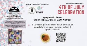 Annual Spaghetti Dinner