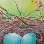 Paint Nite: Cozy Robin Eggs