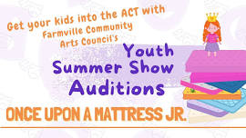 Children's Musical Auditions - Once Upon a Mattress Jr