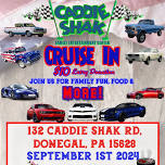 Veterans Anything With Wheels Show Caddie Shak Cruise September 1st!