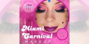 Miami Carnival Makeup Deposit with Face Candy Studio