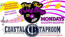 Play That Funky Bingo at Coastal Taproom Rehoboth