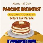 Pancake Breakfast for Five Loaf House