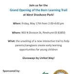 Grand Opening of Born Learning Trail @ West Shoshone Park