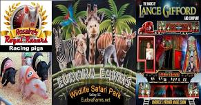 Free Magic Show & Pig Racing at Eudora Wildlife Park