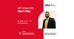 University of East Anglia Open Day | AHZ Cairo Office