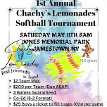 1st Annual Chachy’s Lemonades Softball Tournament