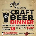 Revolution Beer Dinner