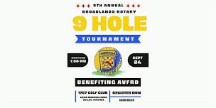 Broadlands Rotary 9-Hole Golf Tournament