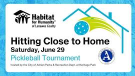 Hitting Close to Home: Pickleball Tournamemt