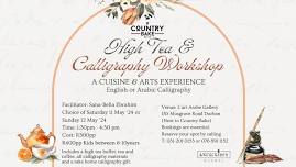 High Tea & Calligraphy Workshop