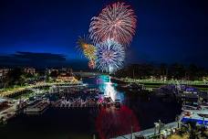 HarbourFest Fireworks  — Shelter Cove, Hilton Head Island