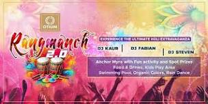 Rangmanch 2.0 - Holi Party At Otium By The Oterra