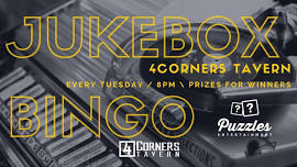 Puzzles' Jukebox Bingo @ 4Corners