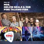 moe. + Melvin Seals & JGB + Pink Talking Fish