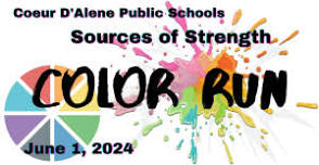 2024 Coeur d'Alene Sources of Strength Color Run