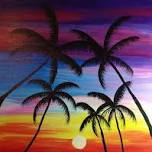 Tropical Island Sunset