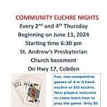 Community Euchre Nights - Cobden