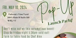 Pop-Up Launch Party at Putnam's!