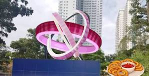 Kumain ng Onion Rings sa tabi ng Atom Rings