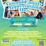 3rd Annual Family Appreciation Day