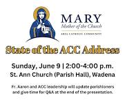 State of the ACC Address