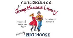 Contra Dance at the Jesup Library