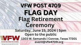 Flag Day Commemoration with Flag Retirement Ceremony