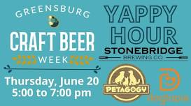 Greensburg Craft Beer Week Yappy Hour at Petagogy Greensburg