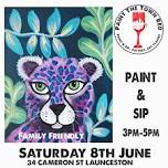 Saturday 8th June Paint and Sip 3pm-5pm  (Family Friendly)