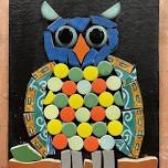 Colourful Owl Mosaics - School Holidays Workshop