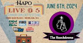 HAPO Live @ 5 Featuring The Knockdowns