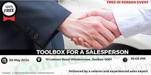 Toolbox for a salesperson