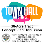 Town Hall Meetings - 38-Acre Tract Concept Plan Discussion