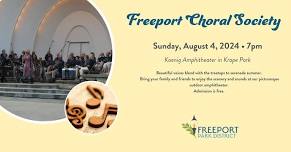 Freeport Choral Society at Krape Park