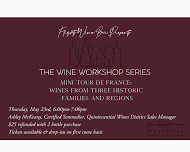 Wine Workshop Series: Mini Tour de France